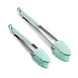 Tong Sets, Met Lux 2-Piece, Stainless Steel, Scallop Grip,1 - 2 PIECE