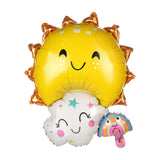 Balloons, Mylar, Balloonify 30.25 x 23.25 Inch, Sun/Cloud/Rainbow,1 - 1 EACH