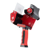 Tape Gun, RW Base 3 Inch, Red, with Rubber Handle,1 - 1 EACH