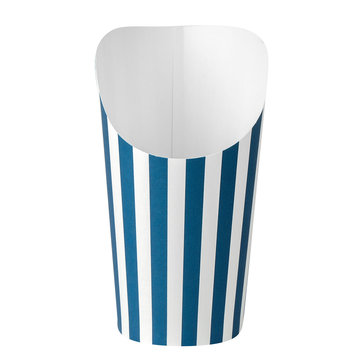 Cups, Incline, Bio Tek 16 Ounce, Paper, Blue & White Stripe, Round, 3.50 x 3.50 x 5.75 Inch,100 - 1 EACH