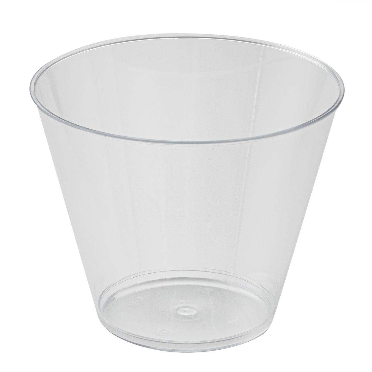 Tumblers, RW Base 9 Ounce, Plastic, Clear, 3.50 x 3.50 x 2.75 Inch,25 - 20 COUNT