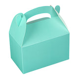 Boxes, Gable & Lunch, Bio Tek 6 x 3.50 x 3.50 Inch, Paper, Turquoise, Compostable,4 - 25 COUNT