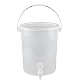 Dispensers, Beverage, Bev Tek 6 Gallon, Round, Clear, Plastic, 12.25 x 12.25 x 15 Inch,4 - 1 EACH