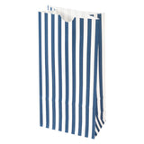 Bags, Bag Tek 2 Pound, Paper, Blue & White Stripe, 4.25 x 2.25 x 8.50 Inch,100 - 1 EACH
