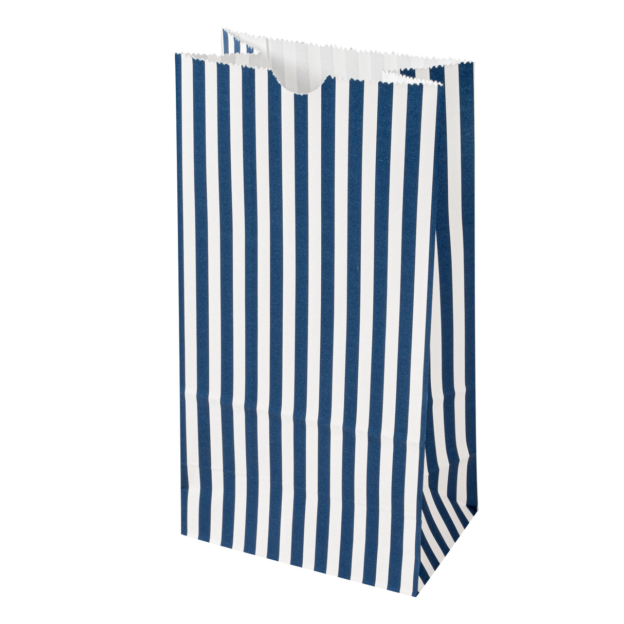 Bags, Bag Tek 4 Pound, Paper, Blue & White Stripe, 5 x 3.25 x 9.50 Inch,100 - 1 EACH