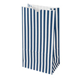 Bags, Bag Tek 4 Pound, Paper, Blue & White Stripe, 5 x 3.25 x 9.50 Inch,100 - 1 EACH