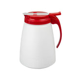 Dispensers, Syrup, RW Base, 48 Ounce, Red, Plastic, 5.75 x 5 x 6.75 Inch,10 - 1 EACH