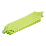Bows, Pull, Gift Tek 5.50 Inch, Plastic, Green Satin,100 - 10 COUNT