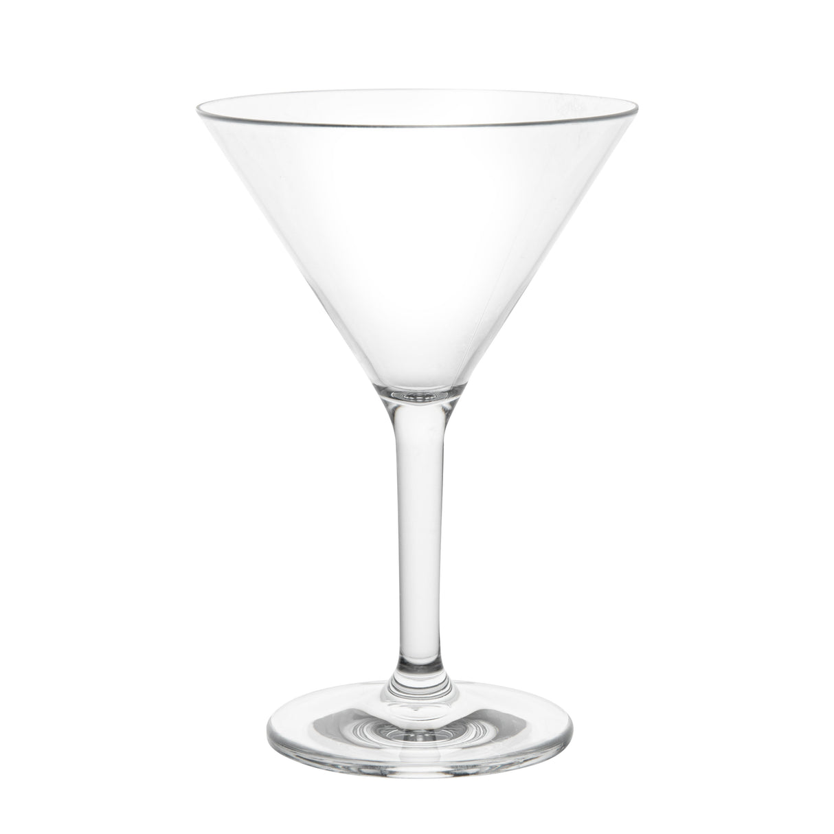 Glasses, Martini, Bev Tek, 10 Ounce, 4.50 x 4.50 x 6.50 Inch, Polycarbonate,4 - 6 COUNT