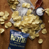 Chips, Potato, Sea Salt & Vinegar, Kettle Cooked, Single-Serve,24 - 1.5 OUNCE