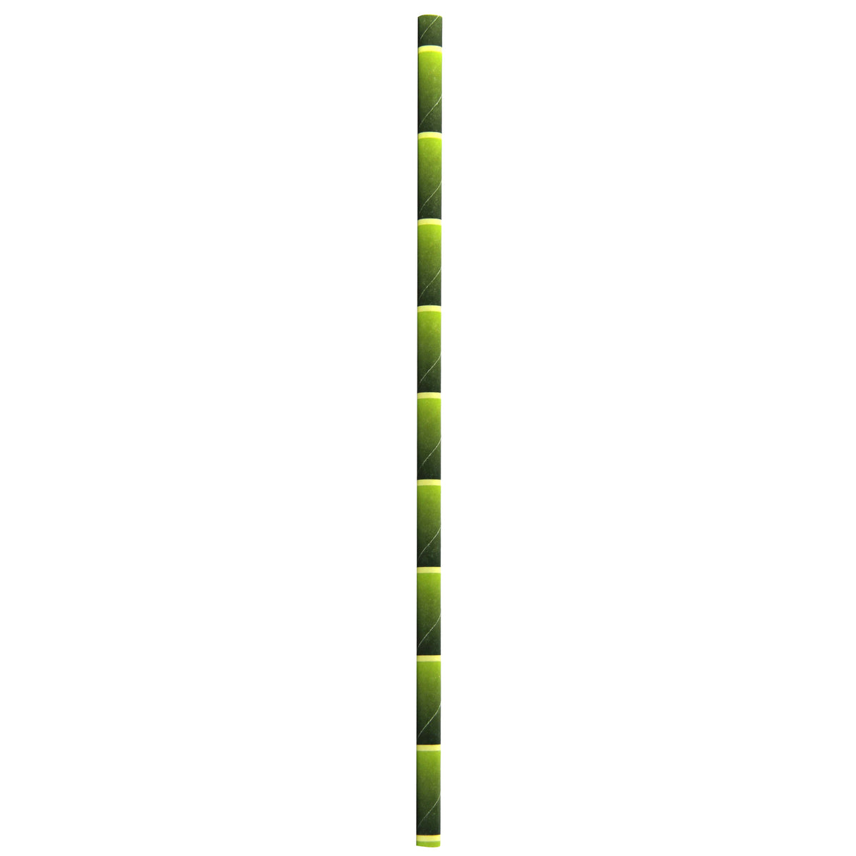Straws, 8.30 Inch, Paper, Bamboo Design, Unwrapped,6 - 500 COUNT