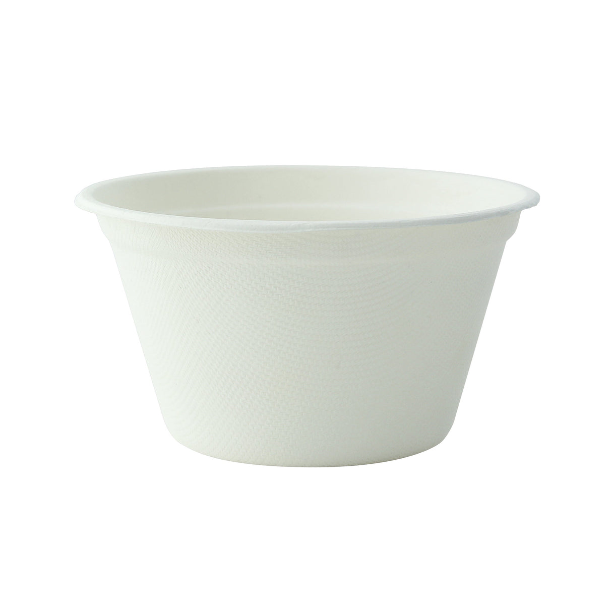 Bowls, Take-Out, 12 Ounce, Sugarcane, White, 4.30 Inch,10 - 50 COUNT