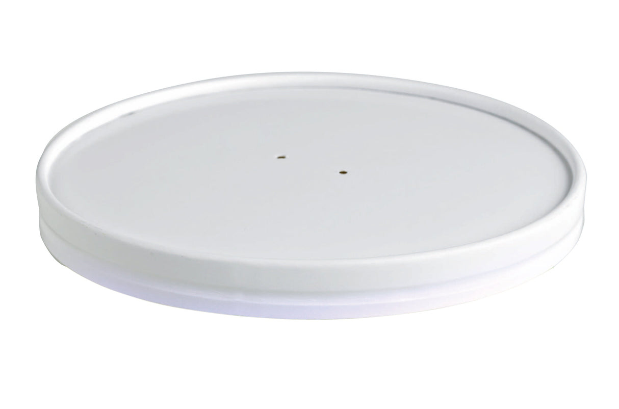 Lids, Paper, White, 2.44 Inch, for 4 Ounce Cups,20 - 50 COUNT