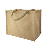 Bags, Carrier, Jute, Natural, 12.60 x 7.90 x 9.80 Inch,30 - 1 COUNT