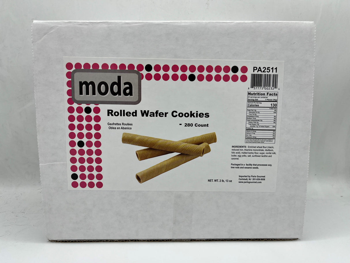Cookies, Wafer, Rolled,2 - 280 COUNT