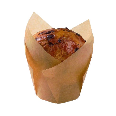 Cups, Baking, 5 Ounce, Paper Tulip, Brown,24 - 12 COUNT