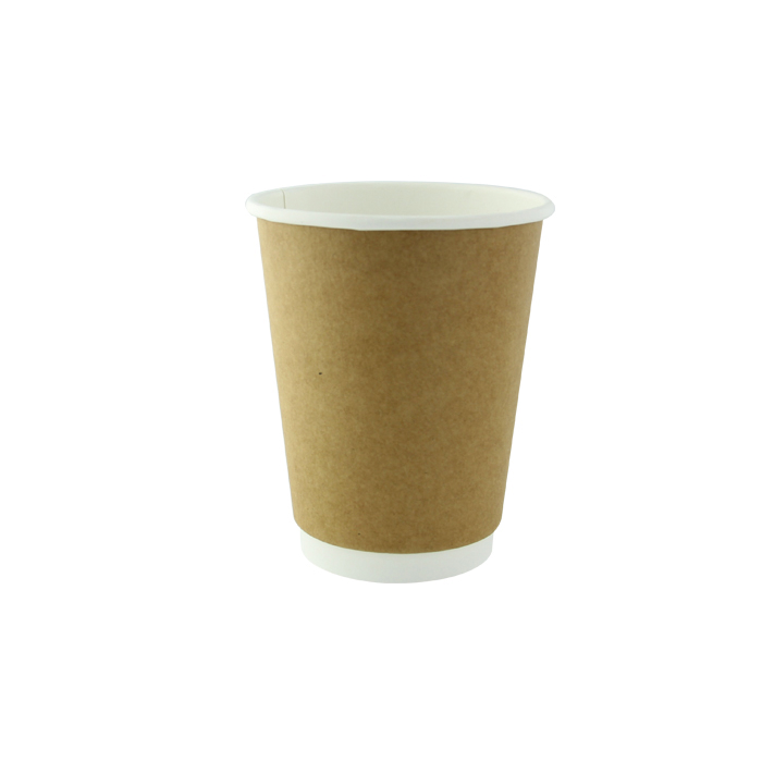 Cups, 12 Ounce, PLA-Lined Paper, Double-Wall, 3.54 x 4.33 Inch,50 - 6 COUNT