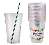 Cups, 13 Ounce, Plastic, Clear, 3.35 x 4.41 Inch, PLA,48 - 12 COUNT