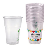Cups, 19 Ounce, Plastic, Clear, 3.75 x 5.12 Inch, PLA,48 - 12 COUNT