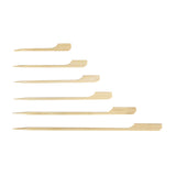 Picks, Paddle, 5.9 Inch, Bamboo, Natural, 5.9 Linear Inch,20 - 100 COUNT