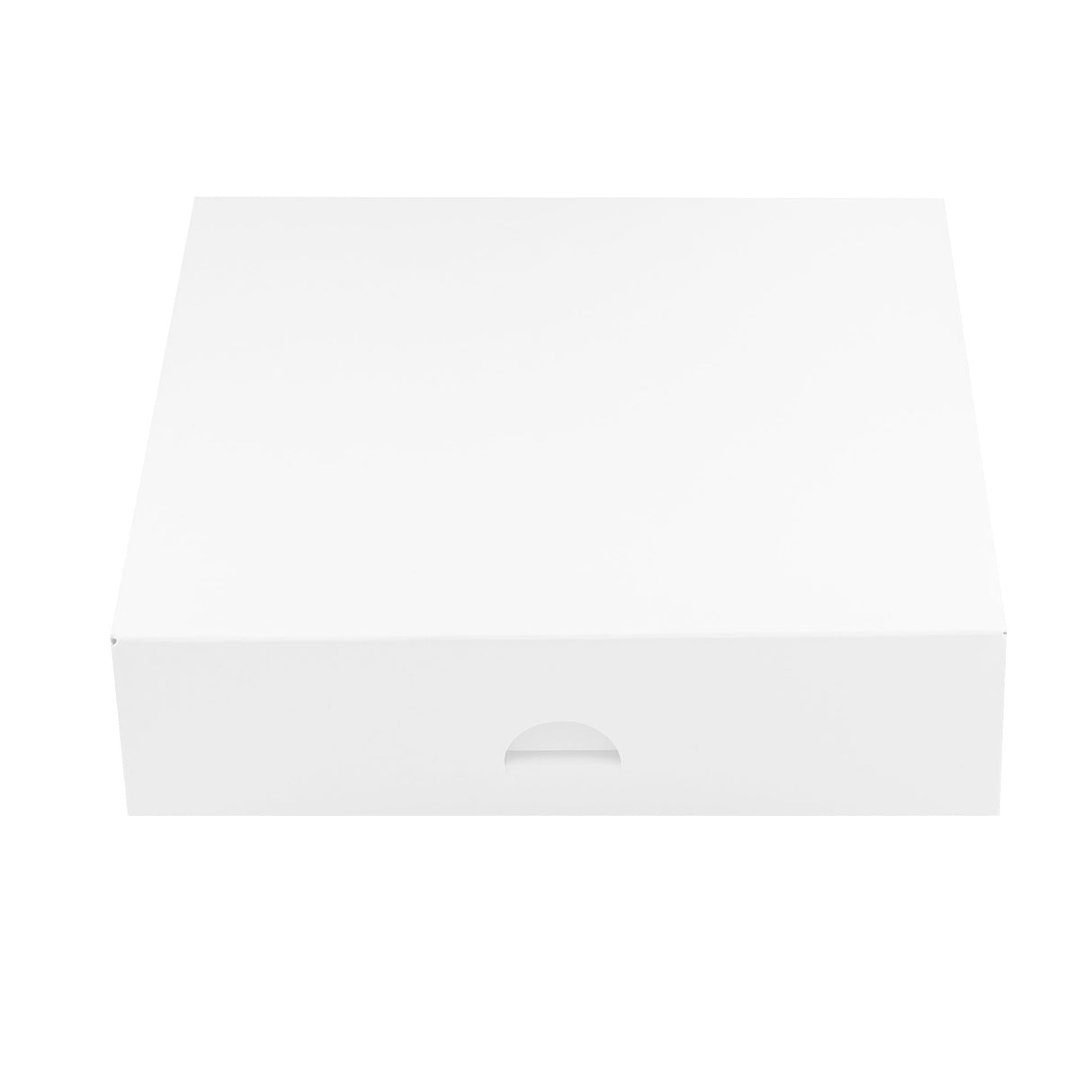 Boxes, Pastry, 7.09 x 7.08 x 1.97 Inch, Paper, White,50 - 1 EACH