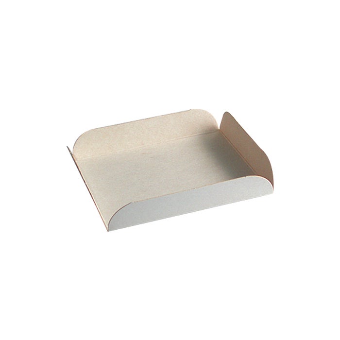 Trays, 7.48 x 7.48 x 0.79 Inch, Paper, White, Square, Foldable Edges,250 - 1 EACH