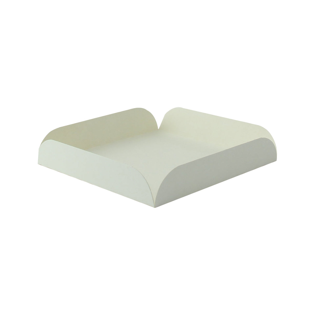 Containers, 4.33 x 4.33 x 0.79 Inch, Paper, White, Square,250 - 1 EACH