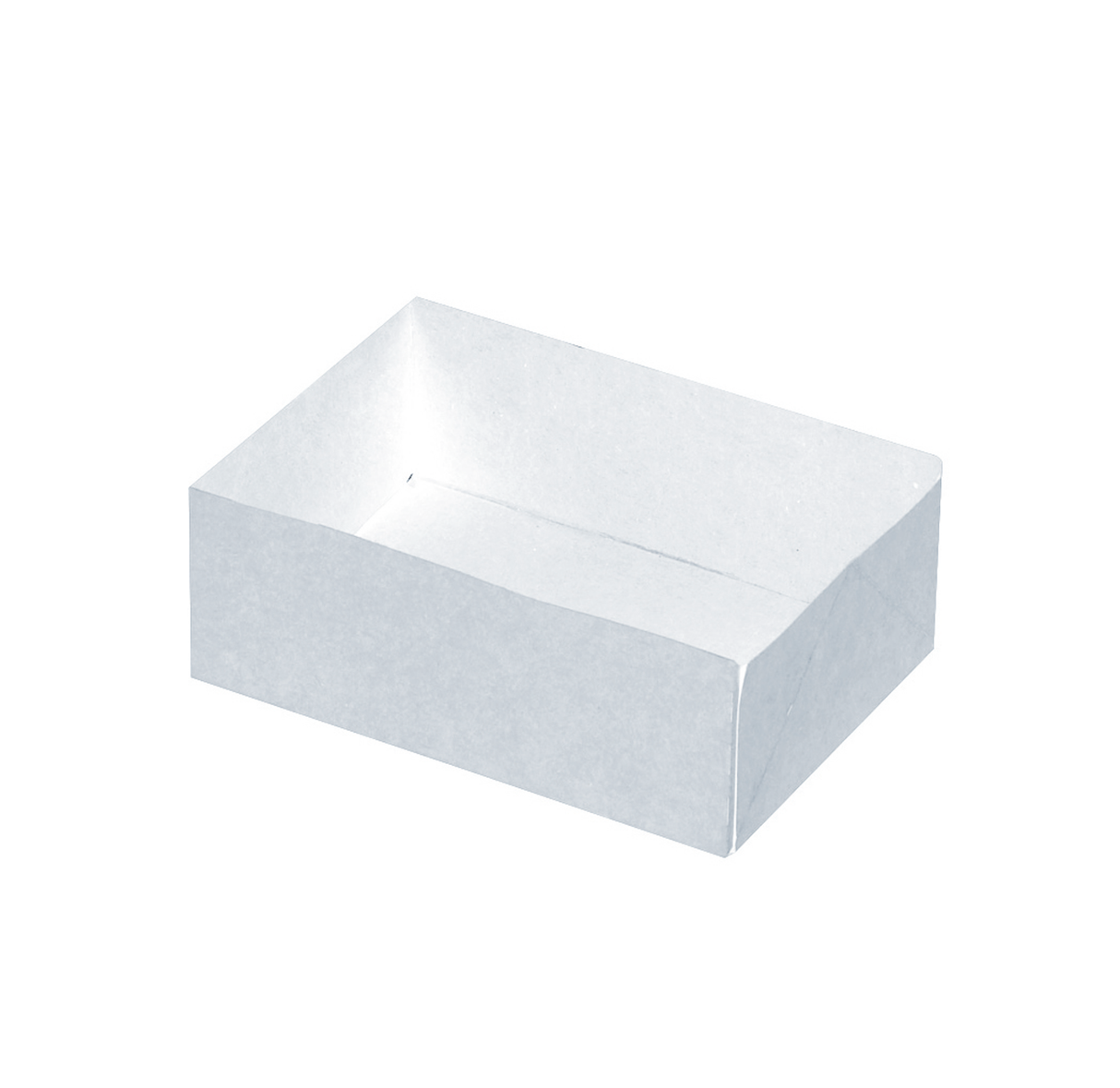 Boxes, Open Pastry, 7.09 x 4.72 x 1.97 Inch, Paper, White,100 - 1 EACH