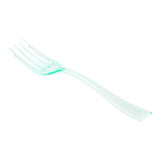 Forks, Mini, Plastic, Seagreen, 4 Inch, 1 Each,100 - 1 COUNT