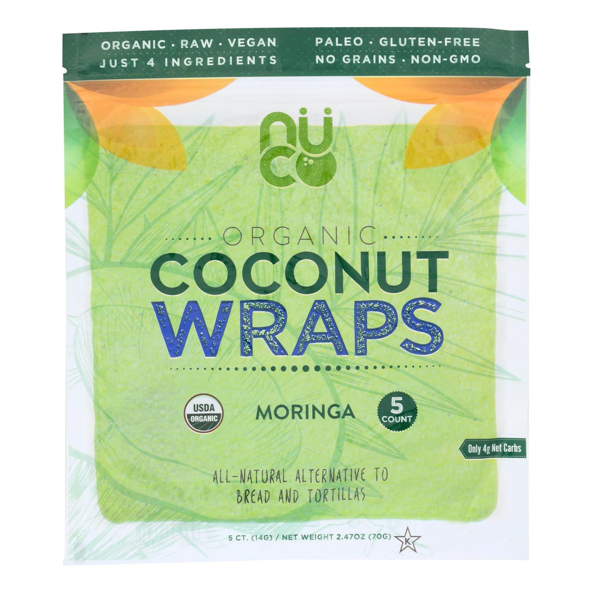 Wraps, Coconut, 0.5 Ounce,12 - 5 COUNT