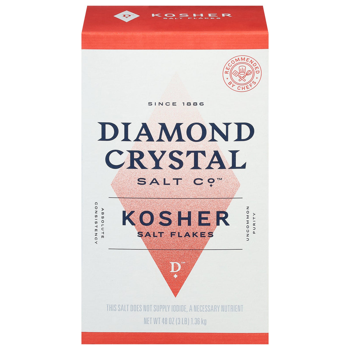 Salt, Kosher, Flake, Box,9 - 3 POUND