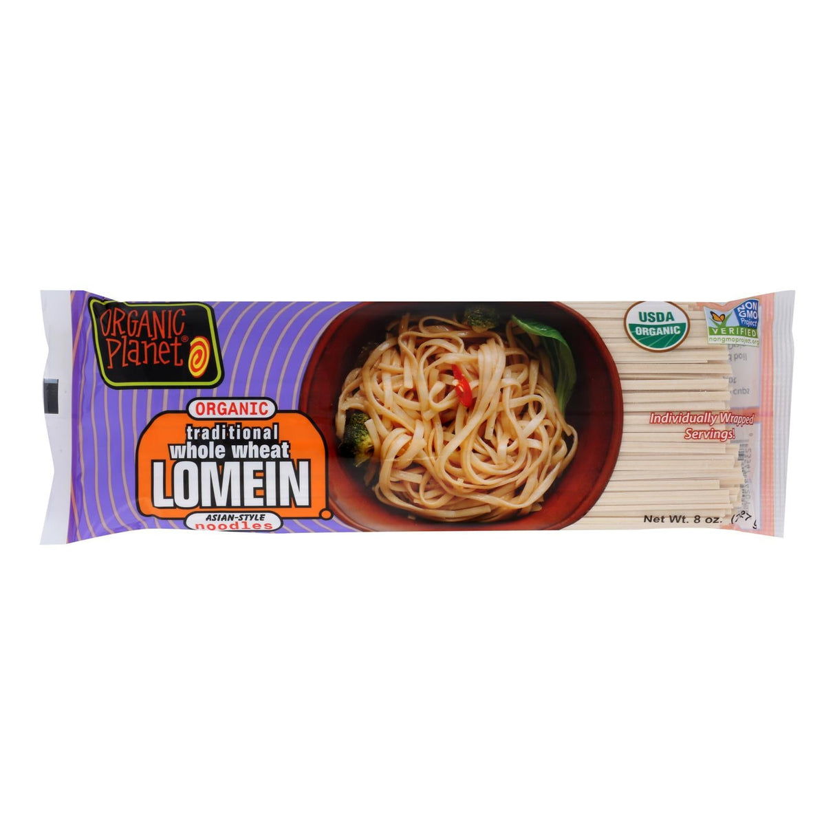 Noodles, Lo Mein, Whole Wheat,12 - 8 OUNCE