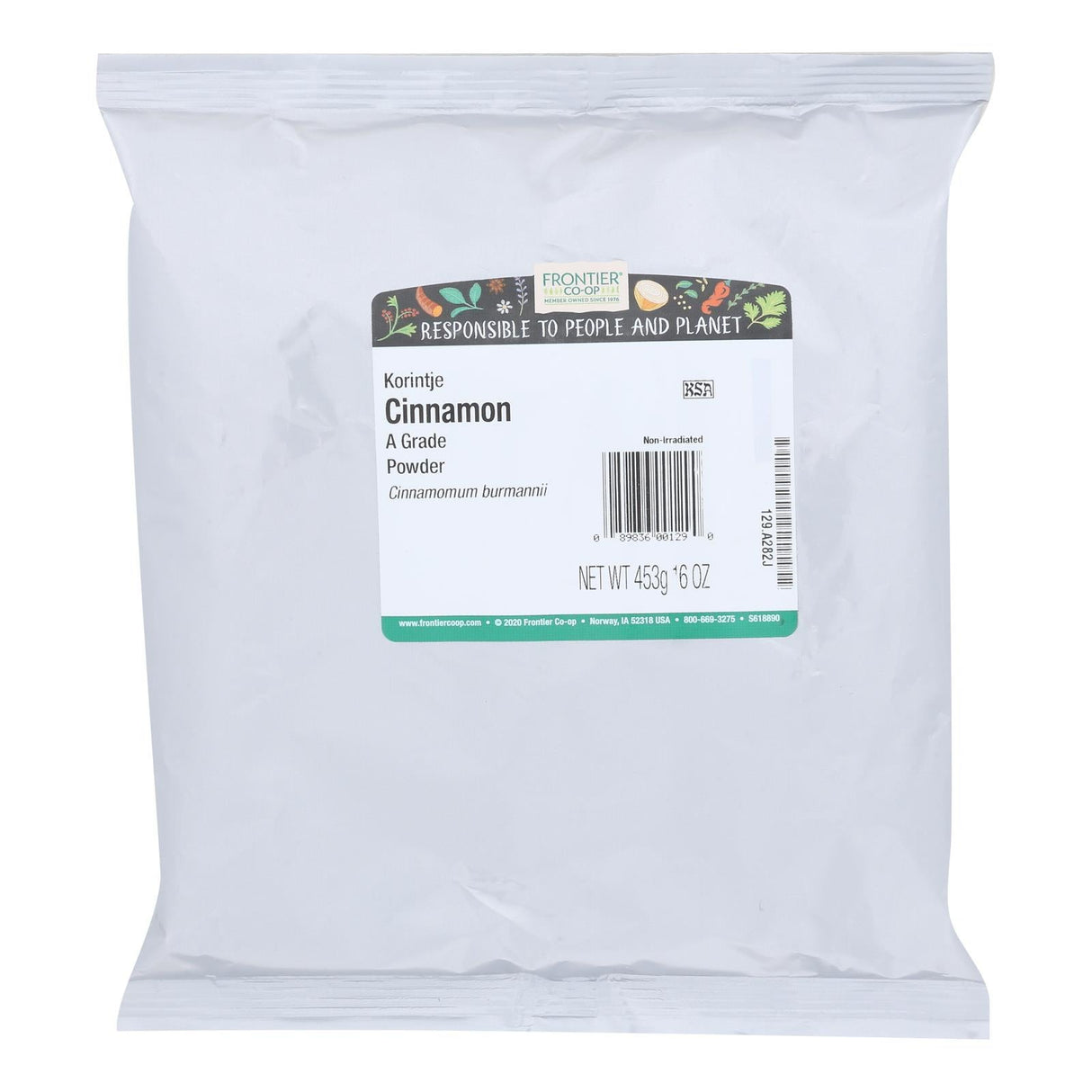 Spices, Cinnamon, Ground, Korintje, Grade A,1 - 1 POUND
