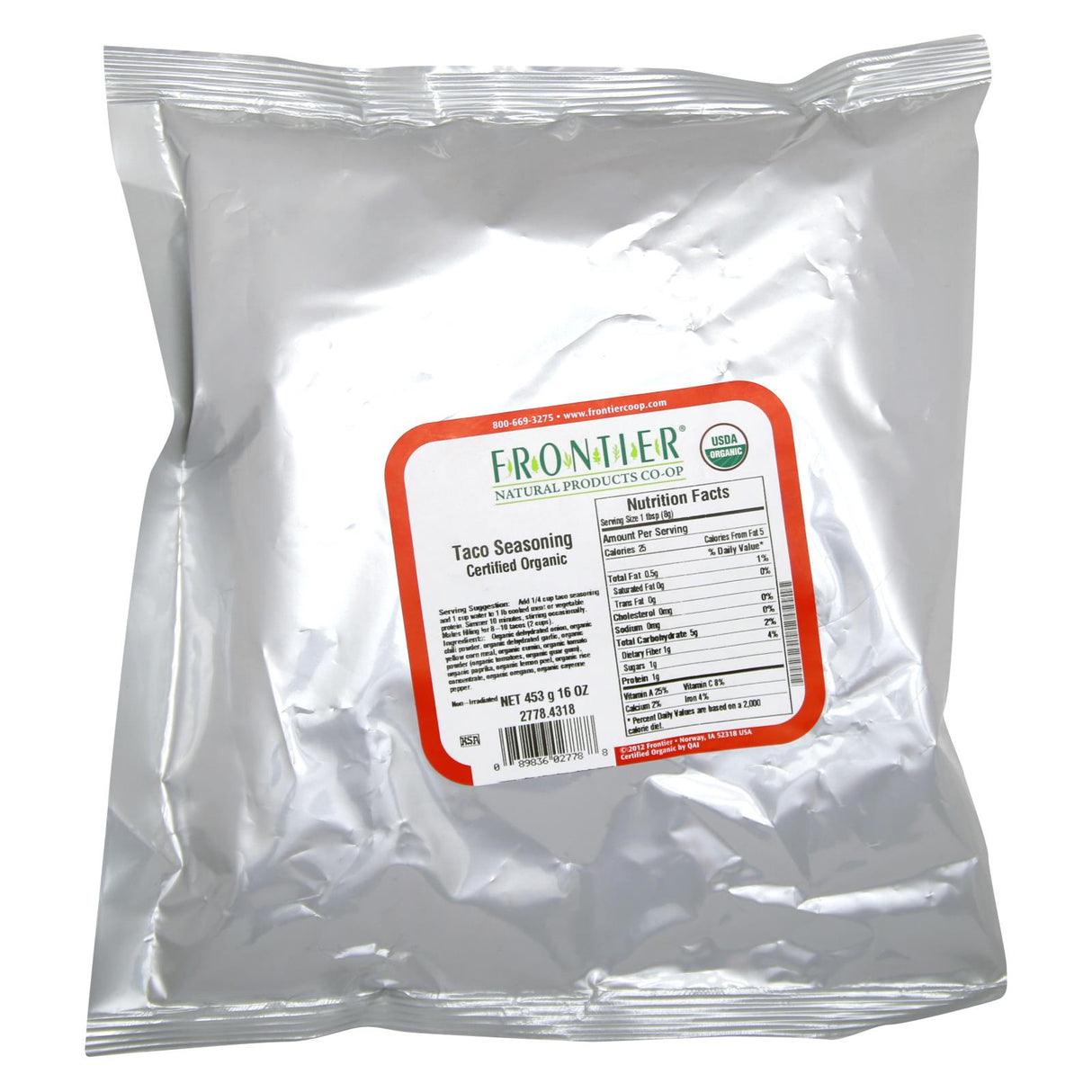 Seasoning, Taco,1 - 1 POUND