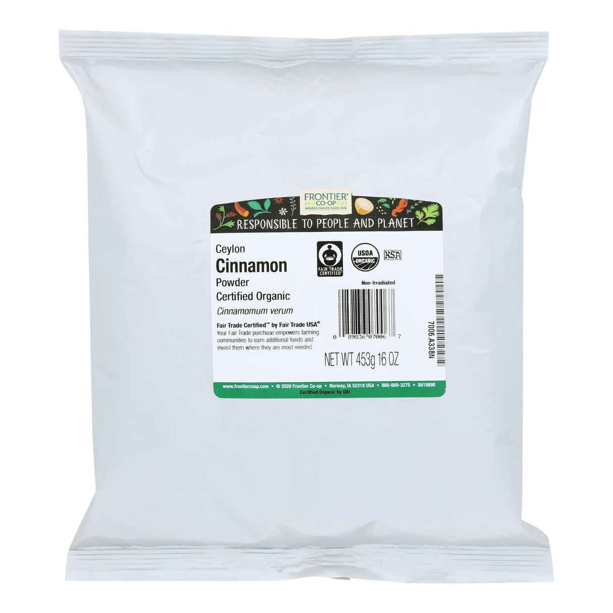 Spices, Cinnamon, Ground, Ceylon,1 - 1 POUND