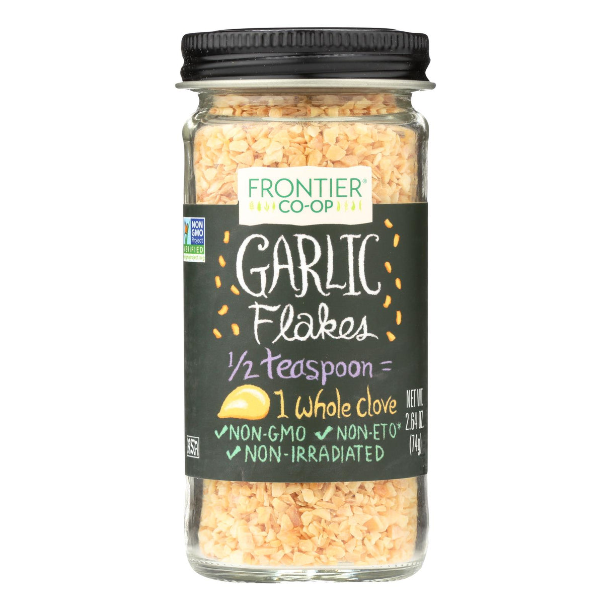 Spices, Garlic, Flaked,1 - 2.64 OUNCE