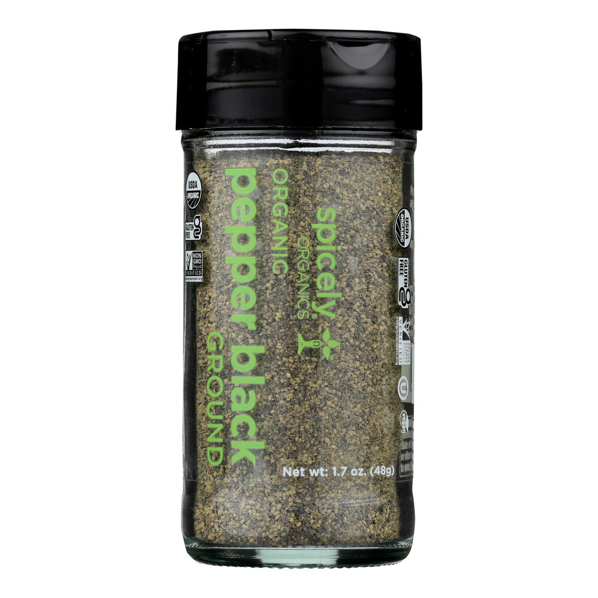 Peppercorns, Black, Ground,3 - 1.7 OUNCE