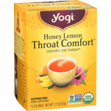 Tea, Honey Lemon, Throat Comfort, Individually Wrapped with String, 1.12 Ounce,6 - 16 COUNT