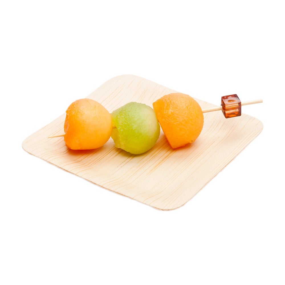 Skewers, Acrylic Block, 4 Inch, Bamboo,1 - 25 COUNT