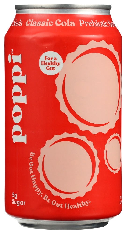 Soft Drink, Cola, Prebiotic, Single-Serve, Can,12 - 12 FLUID