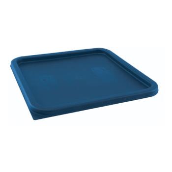 Lids, Container, Blue, Square, for 12/18/22 Quart,1 - 1 EACH