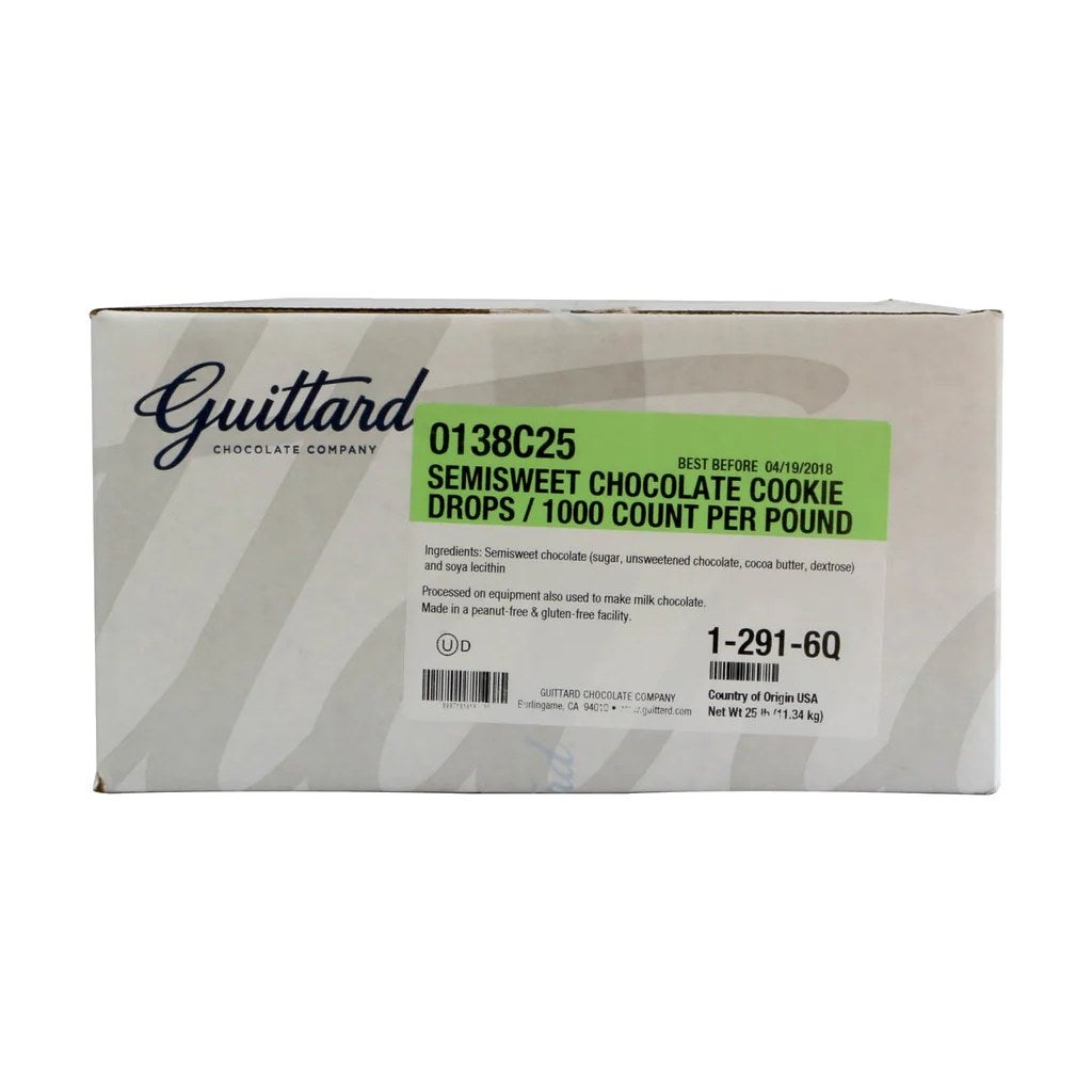 Baking Chips, Semi-Sweet Chocolate,1 - 25 POUND