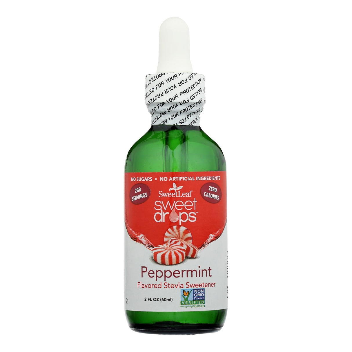 Sugar Substitute, Stevia, Sweet Drops, Peppermint, Liquid,1 - 2 FLUID