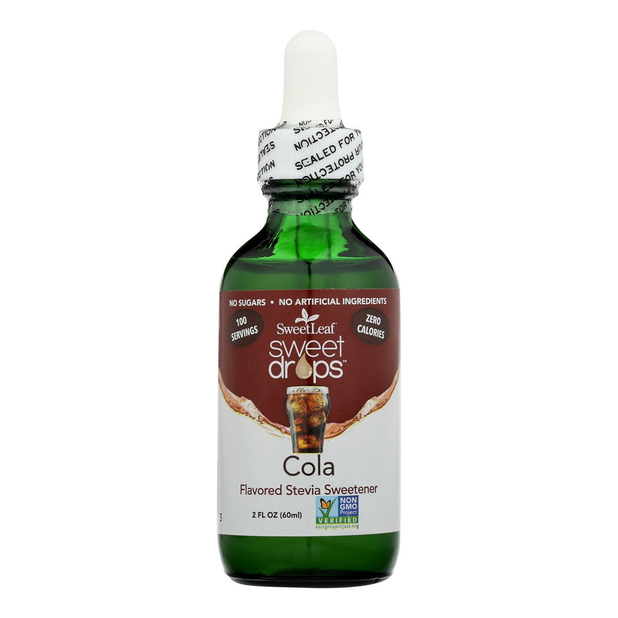 Sugar Substitute, Stevia, Sweet Drops, Cola, Liquid,1 - 2 FLUID