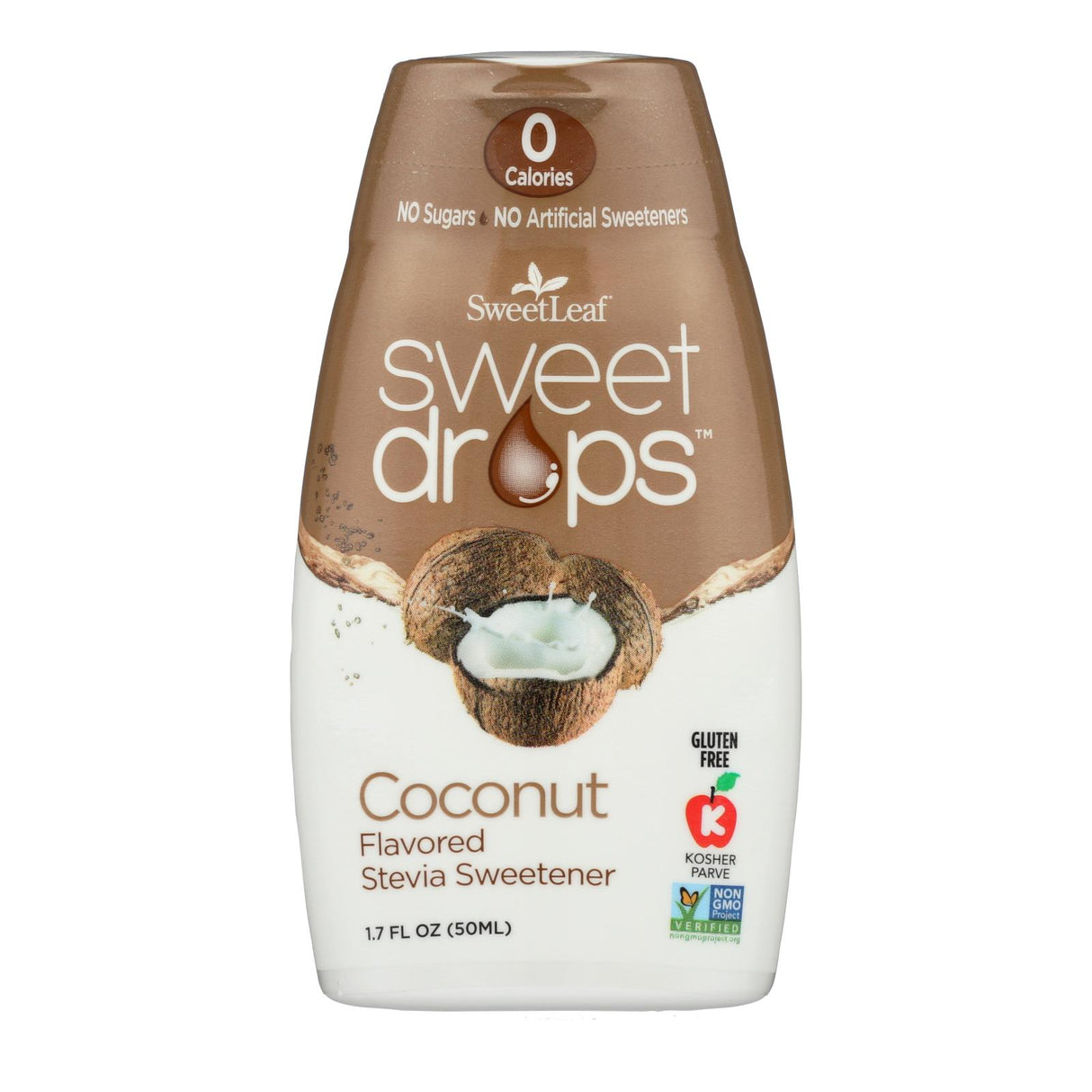 Sugar Substitute, Stevia, Coconut, Liquid,1 - 1.7 FLUID