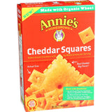 Crackers, Snack, Cheddar, Squares, Organic,12 - 7.5 OUNCE
