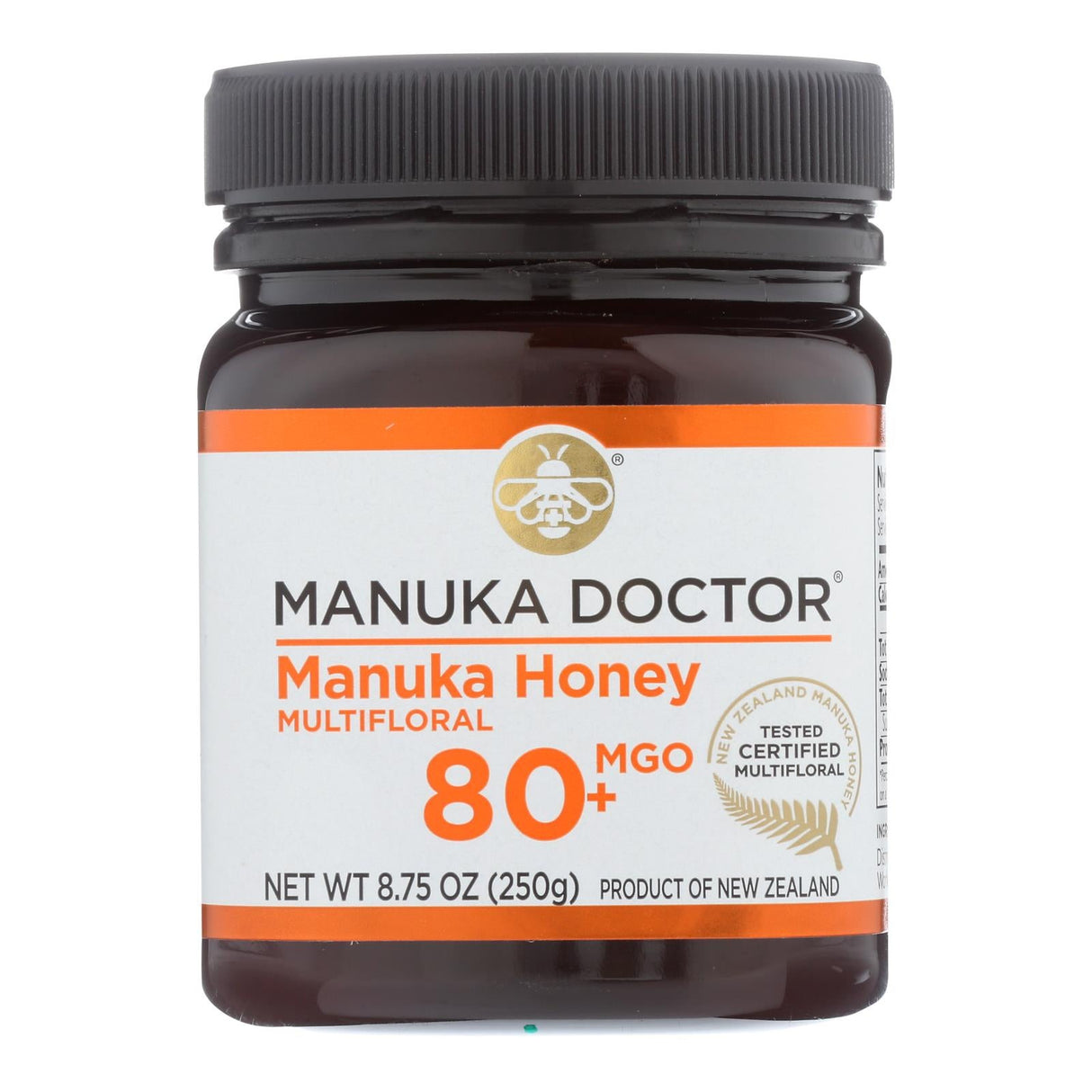 Honey, Manuka, MGO 80+,6 - 8.75 OUNCE
