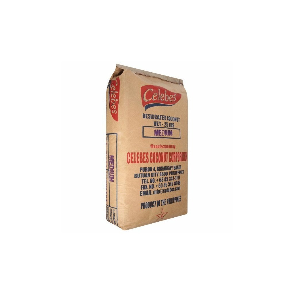 Coconut, Unsweetened, Shredded, Unsulphured, Bulk,1 - 25 POUND