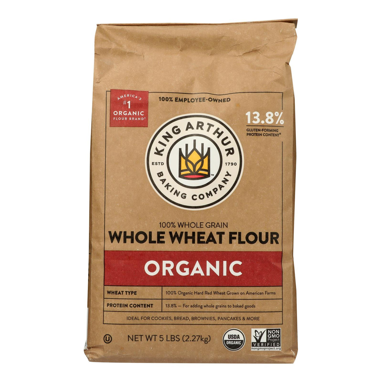 Flour, Whole Wheat,6 - 5 POUND