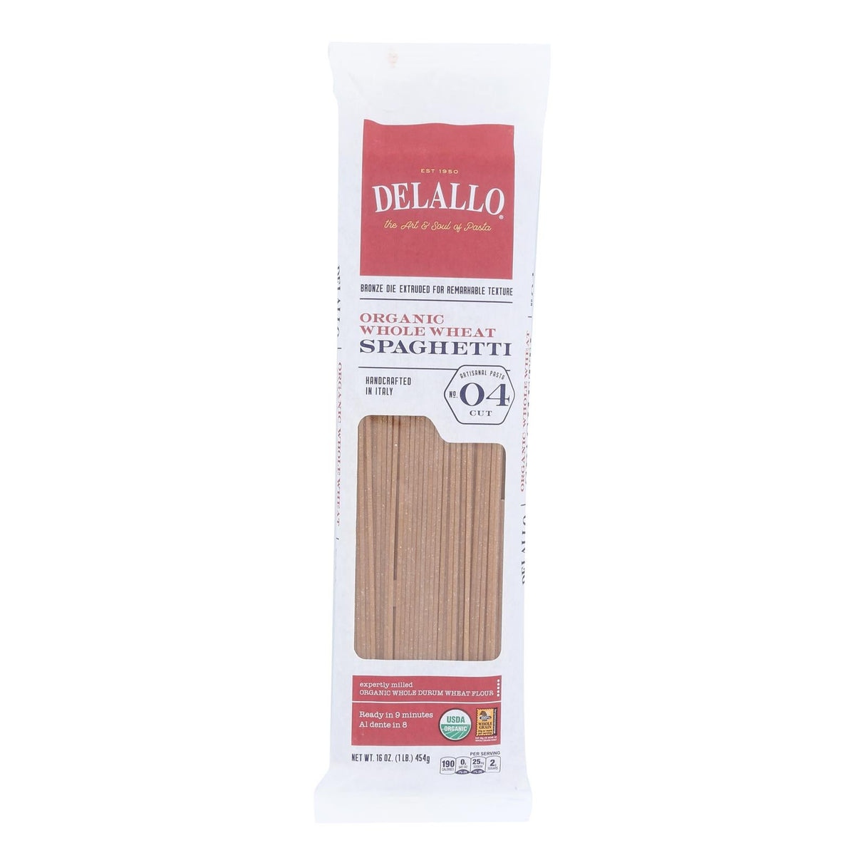 Pasta, Spaghetti, Whole Wheat,16 - 1 POUND